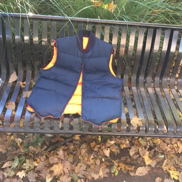 Vintage reversible down vest - Picture 2 of 6